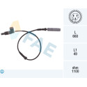 Sensor, rotações da roda