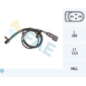 Sensor, rotações da roda