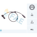 Sensor, rotações da roda