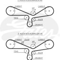 Jogo de correias dentadas PowerGrip®