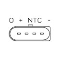 Sensor, pressão colector de admissão