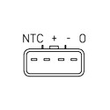 Sensor, pressão colector de admissão