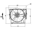 Ventilador, refrigeração do motor