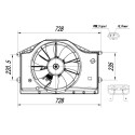 Ventilador, refrigeração do motor