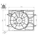 Ventilador, refrigeração do motor