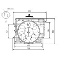 Ventilador, refrigeração do motor